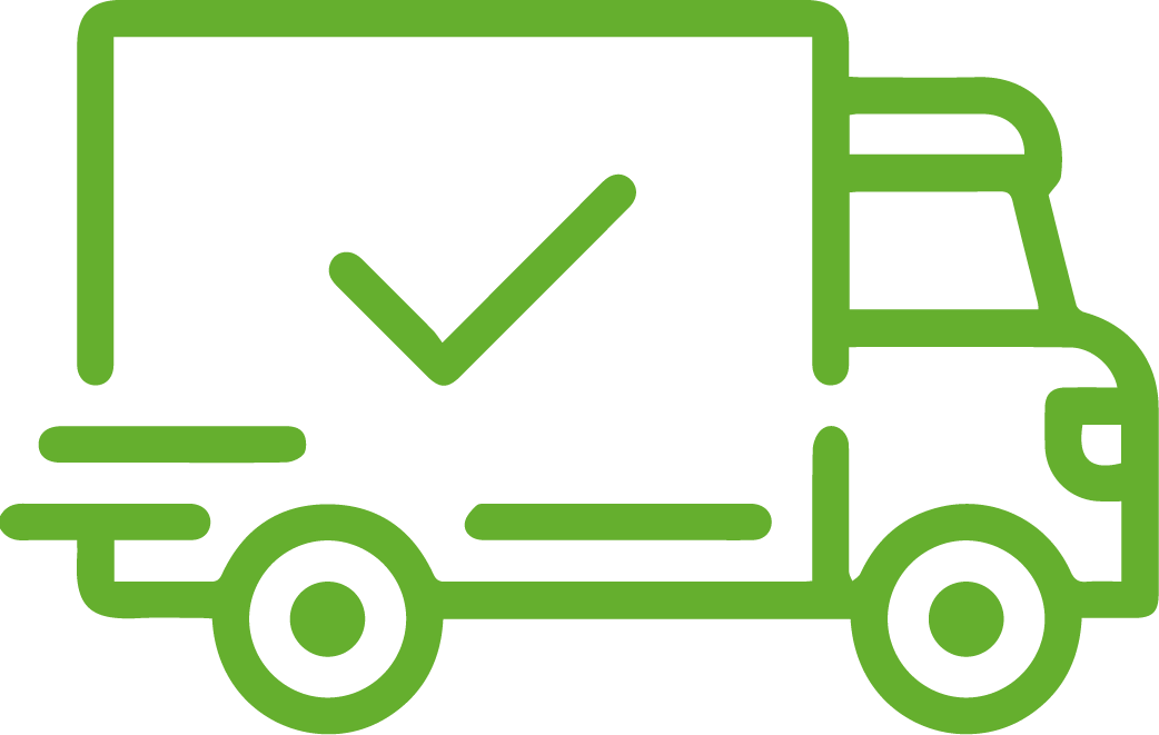 icono de logistica inversa y crossdock